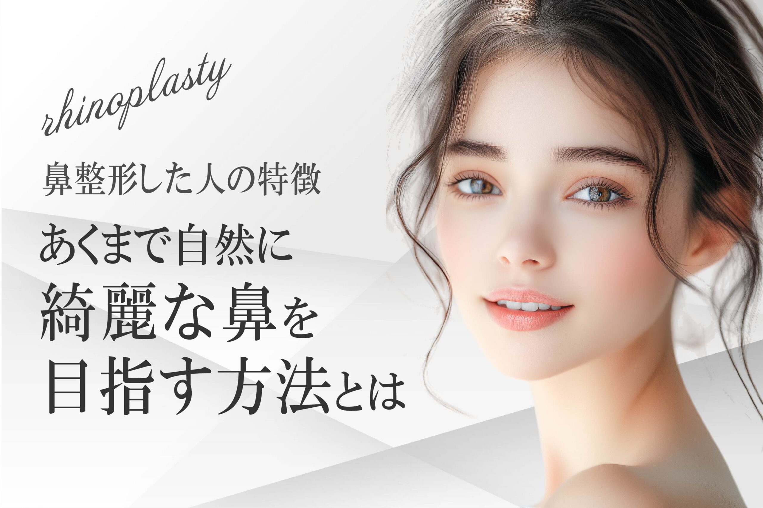綺麗な鼻